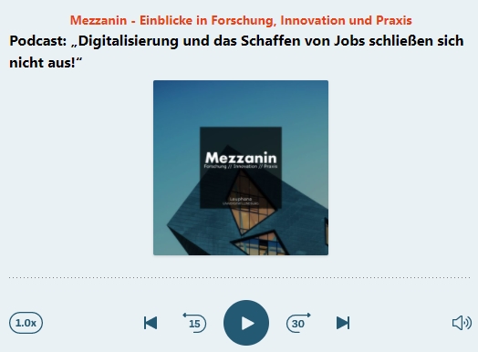 Der Podcast: Digitalisierung und das Schaffen von Jobs schließen sich nicht aus.